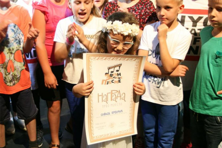 Sofija Brborić pobjednik festivala "Zvon zvonke pjesme"