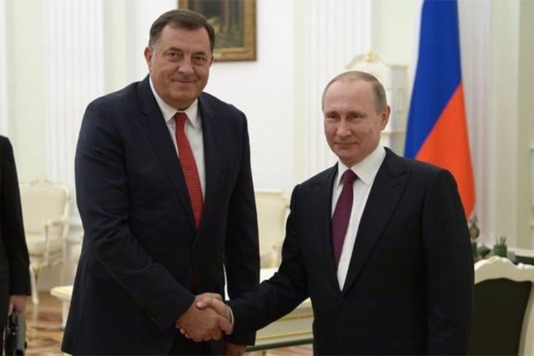 Dodik pozvao Putina da posjeti Banjaluku