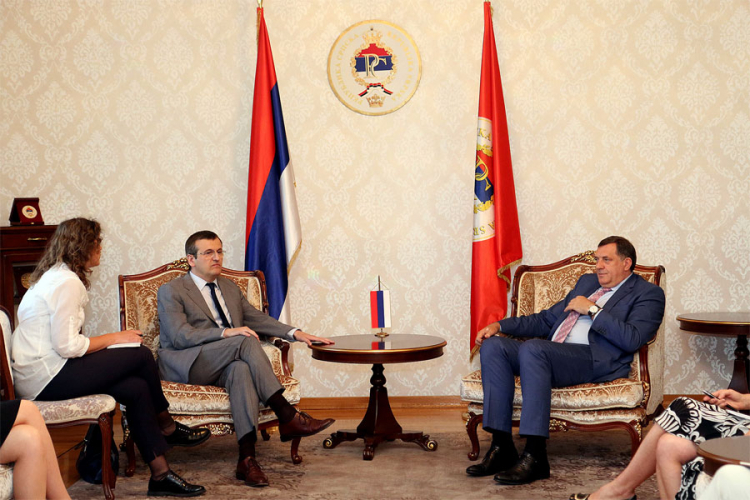 Dodik: Srpska ne blokira evropski put BiH