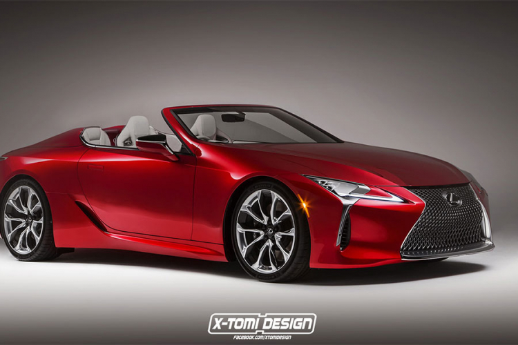 Lexus LC dobija kabrio varijantu?