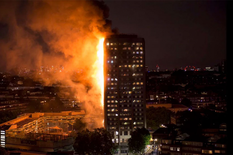 Broj žrtava požara u Londonu popeo se na 17