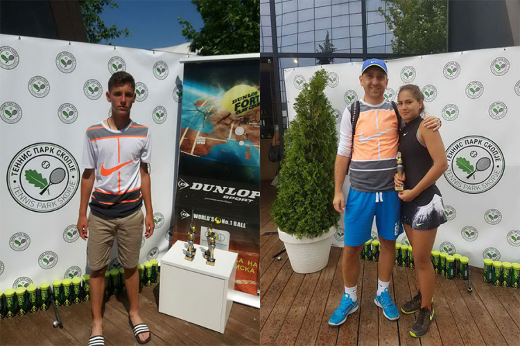 Teniseri BiH uspješni na turniru Tenis Evrope u Skoplju