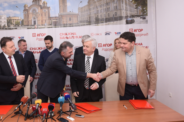 Danas sastanak Igora Radojičića i koalicionih partnera: DNS ne računa na tri odbornika