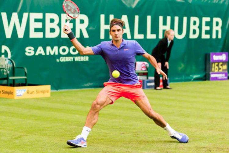 Federer u dva seta do četvrtfinala Halea