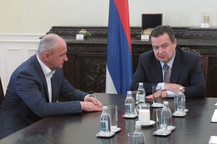 Dačić i Đokić o unapređenju saradnje Srbije i Srpske