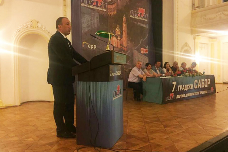Crnadak izabran za predsjednika Gradskog odbora PDP-a