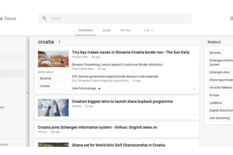 Redizajnirani Google News naglasak stavlja na provjeru činjenica