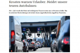 Evropski mediji o visokim cijenama putarina u Hrvatskoj