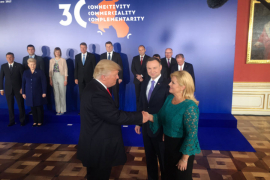 Grabar-Kitarović nasmijala učesnike Samita u Varšavi tokom susreta ...