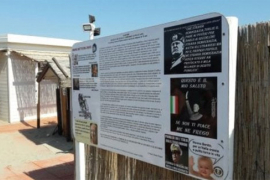Sa plaže blizu Venecije uklanjaju postere Musolinija