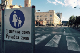 Glavna ulica u Banjaluci pješačka zona do kraja avgusta