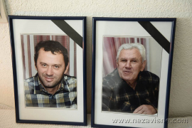 Jauci odjekuju iz kuće stradalih oca i sina