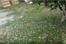 U Zagorju padao grad veličine oraha