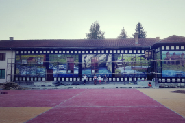 Banjalučki umjetnici napravili mural u Šipovu: Prirodne ljepote kraja ...