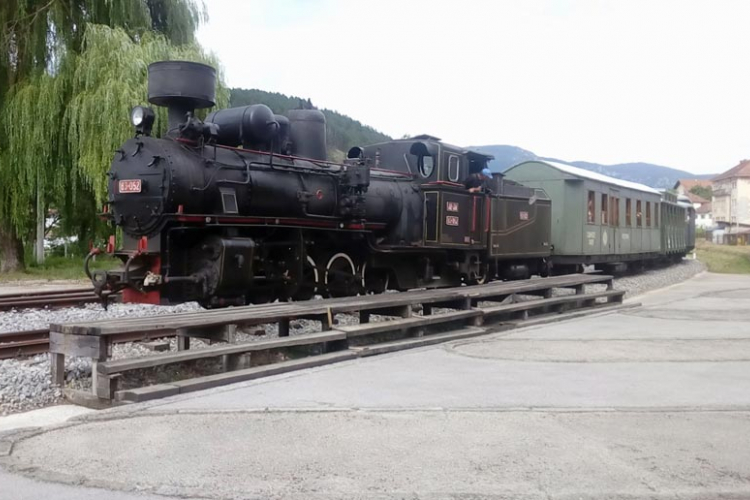 "Ćiro" stigao na željezničku stanicu u Višegrad