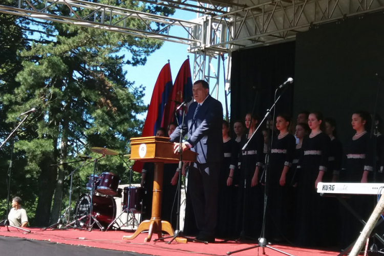 Dodik: Srbi ne bi bili ubijani da je Srpska postojala u Drugom svjetskom ratu