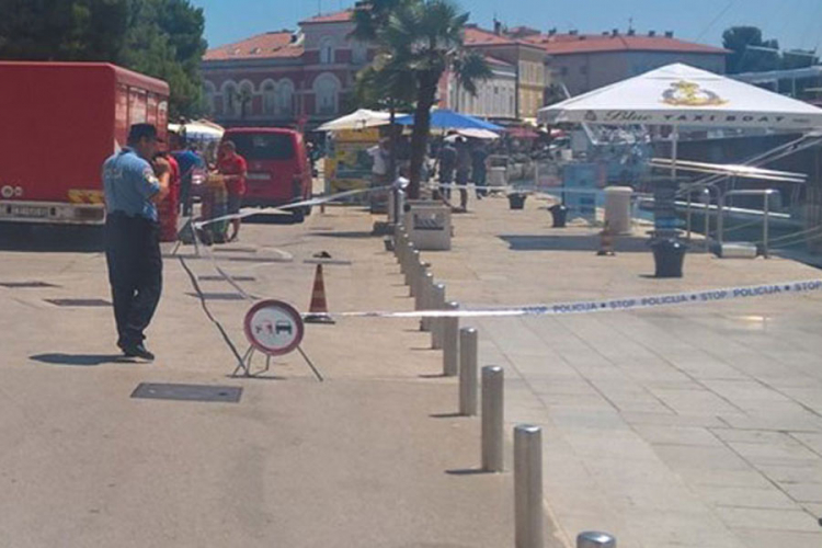 Jedna osoba ranjena u pucnjavi na porečkoj Rivi