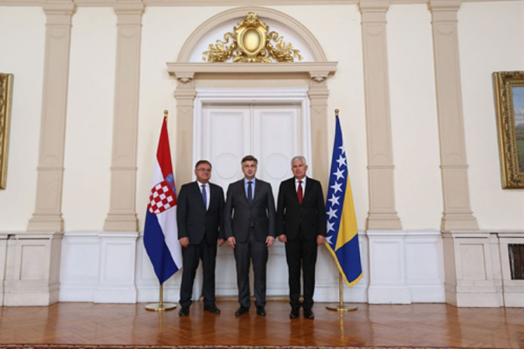 Plenković zadovoljan napretkom BiH