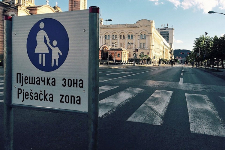 Centar Banjaluke i ovaj vikend pješačka zona