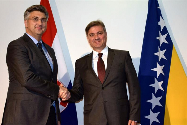 Zajednička sjednica Savjeta ministara BiH i hrvatske Vlade