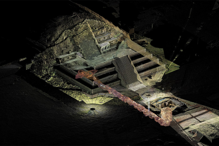 Ispod Mjesečeve piramide u Meksiku otkriven tunel za podzemlje