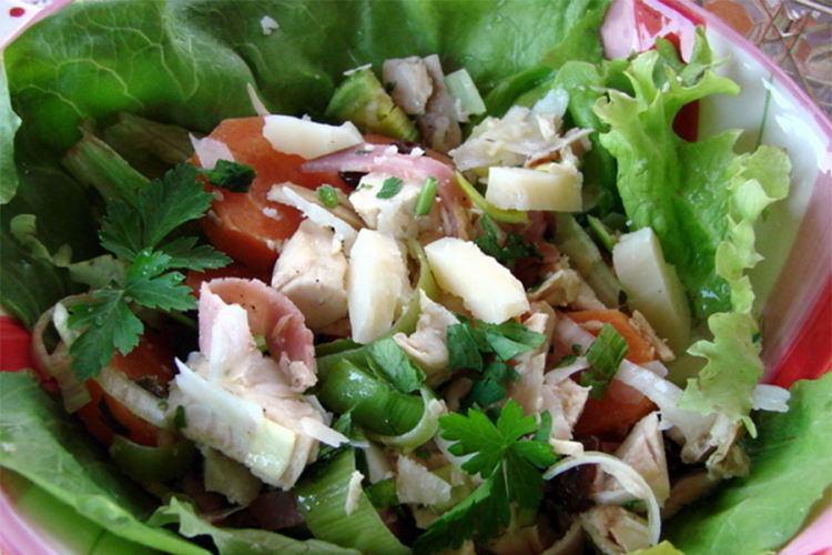Lagana salata sa piletinom