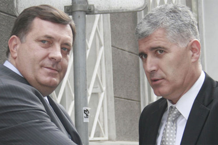Dodik i Čović u srijedu u Mostaru
