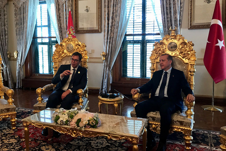 Vučić sa Erdoanom: U Srbiju stiže 150 biznismena
