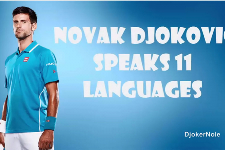 Đoković govori 11 jezika, među njima i arapski