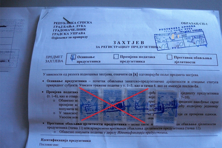 Predloženo ukidanje takse za pokretanje prvog biznisa