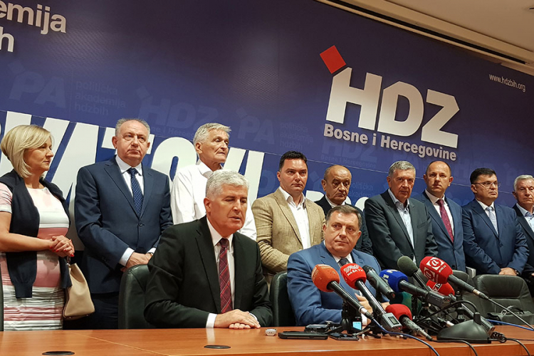 Dodik i Čović: Odnosi u BiH potpuno narušeni