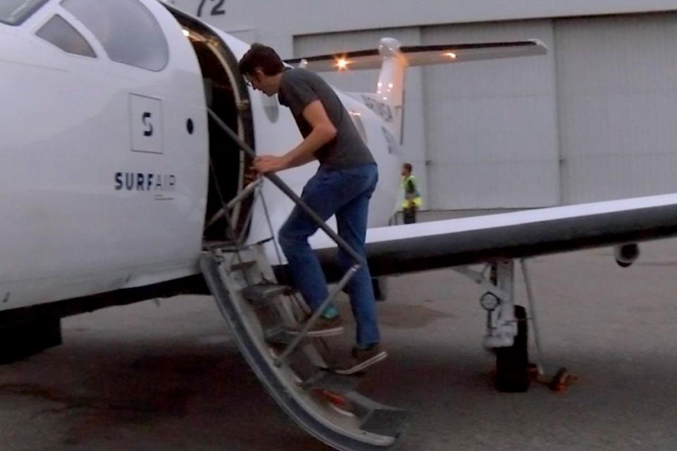 Svaki dan avionom putuje na posao