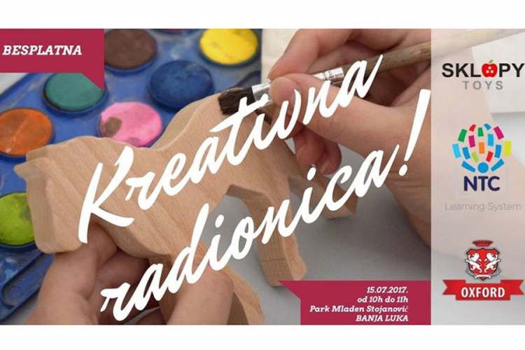 Radionica bojaonica za mališane u subotu u Banjaluci
