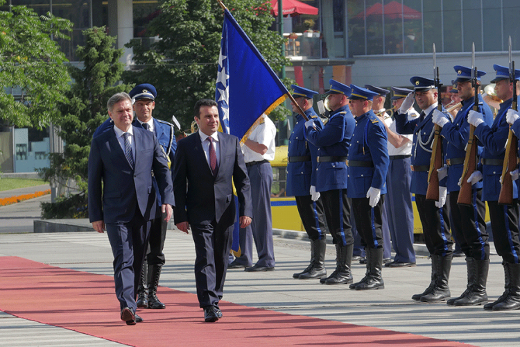 Zaev započeo službenu posjetu BiH