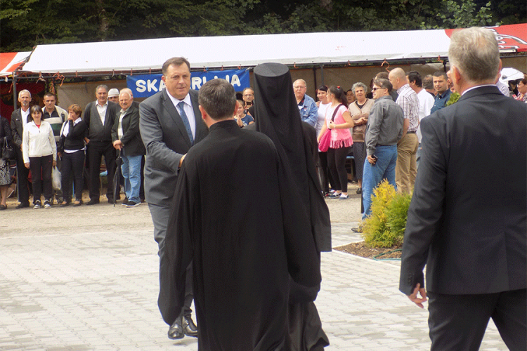 Dodik: Manastir Osovica dokaz postojanja srpskog naroda kroz vijekove