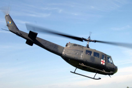Državljanin BiH hitno prevezen helikopterom OS iz Podgorice u Sarajevo