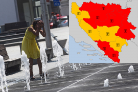 Tropski talas u BiH sve nemilosrdniji: Crveni meteoalarm i temperatura ...