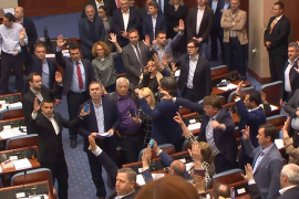 VMRO blokirao Sobranje, Džaferi morao da zove obezbjeđenje