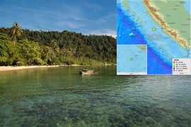 Jak zemljotres pogodio indonežansko ostrvo Sumatru