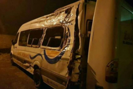 Kombi pun djece umalo upao u Vrbas