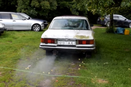 Mercedesova olupina "oživjela" nakon devet godina stajanja