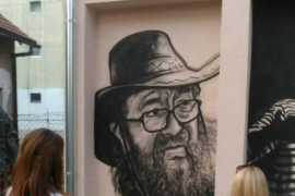 Mural u čast akademskog slikara