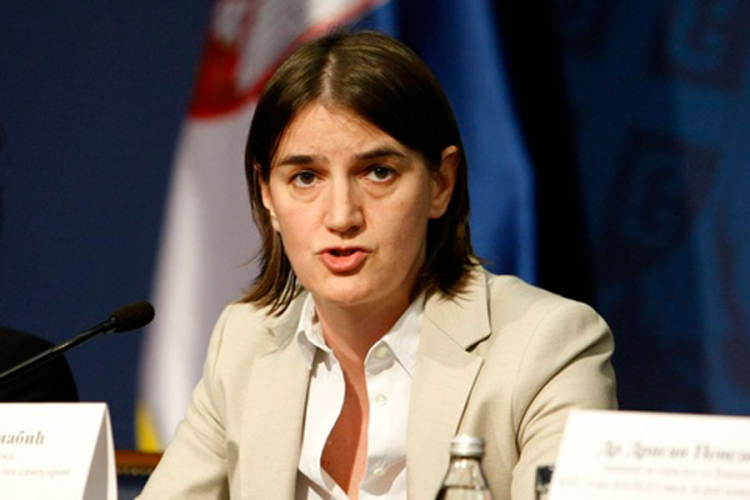 Brnabić: Neshvatljivo da neko slavi etničko čišćenje