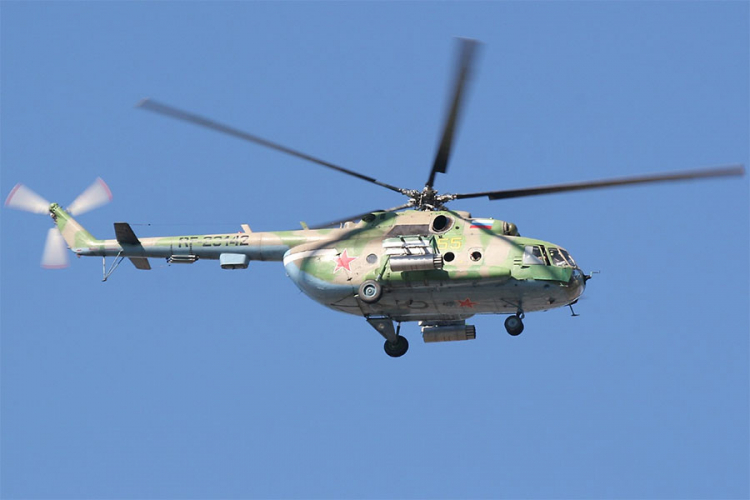Ruski helikopter MI-8 gasio požar u Srbiji
