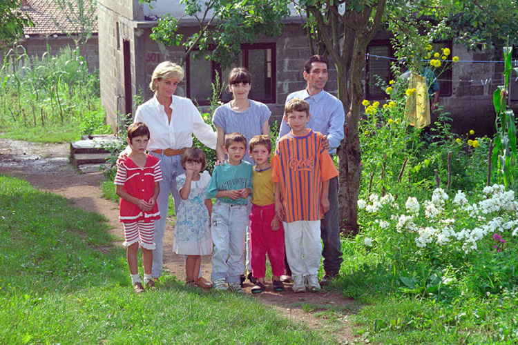 Princeza Dajana prije 20 godina posjetila BiH