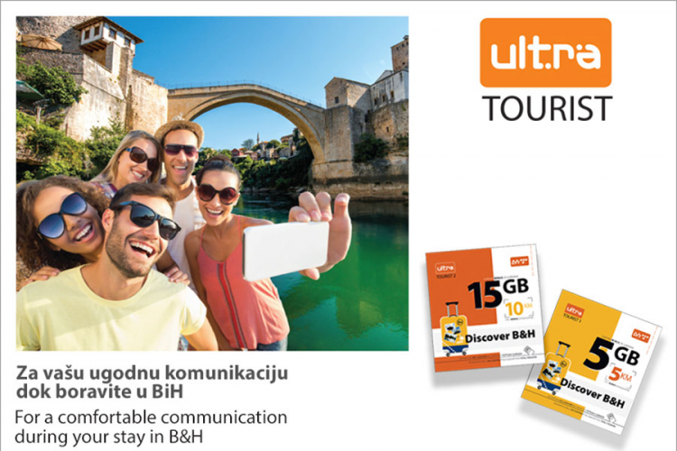 U prodaji BH Telecom Ultra tourist paketi