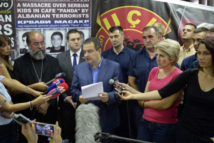 Dačić: Masakr nad decom poruka da za Srbe nema mesta na KiM
