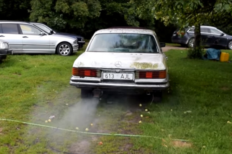 Mercedesova olupina "oživjela" nakon devet godina stajanja