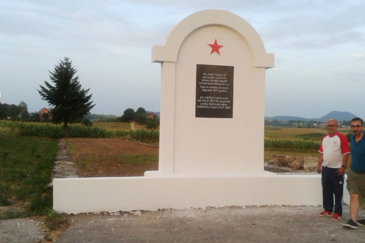 Bošnjaci obnovili spomenik srpskim žrtvama ustaških zločina
