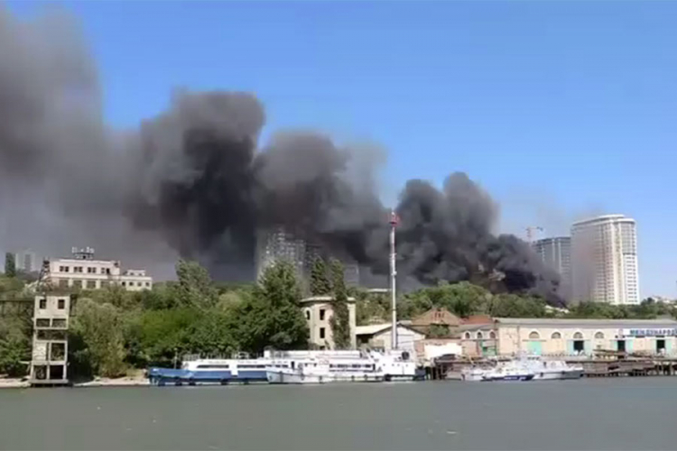 Vanredno stanje usljed požara u južnom dijelu Rusije